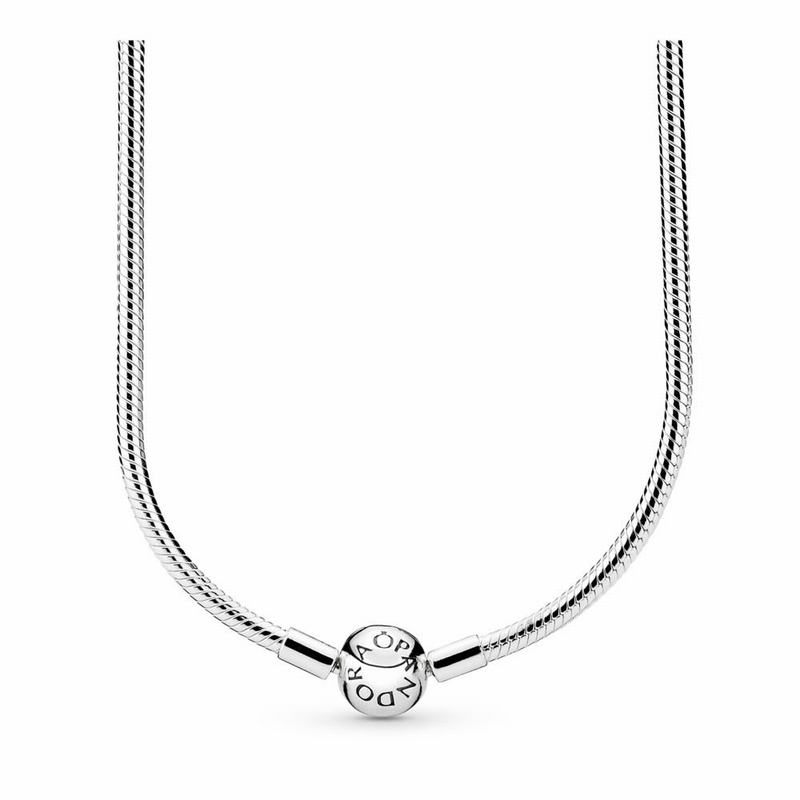 Pandora Australia Moments Snake Chain Necklace - Sterling Silver | FEMULQ924